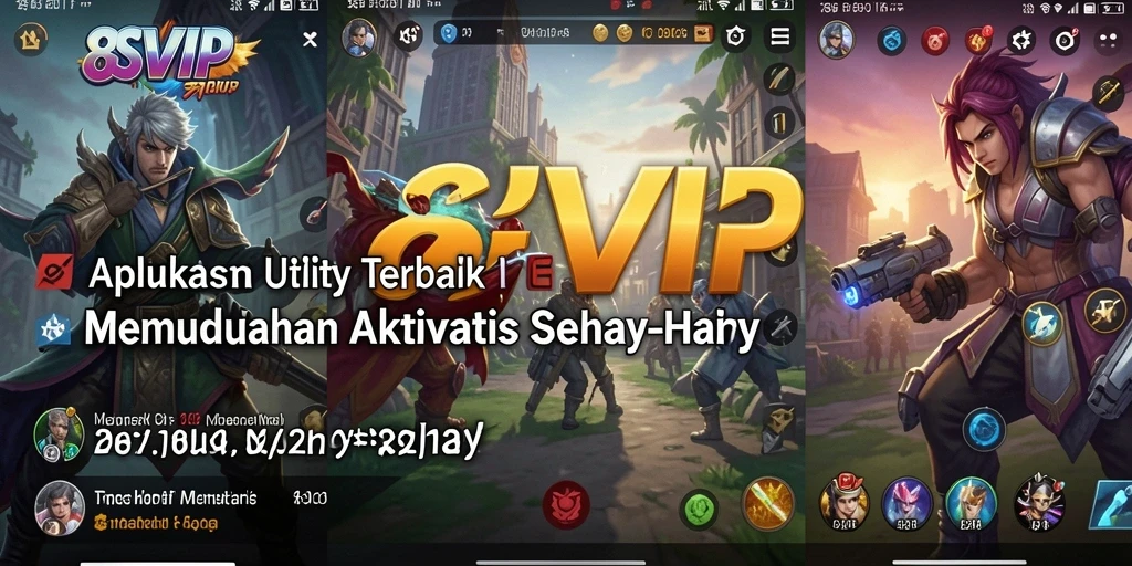 Screenshot utama 8SVIP yang menampilkan kemudahan penggunaan.