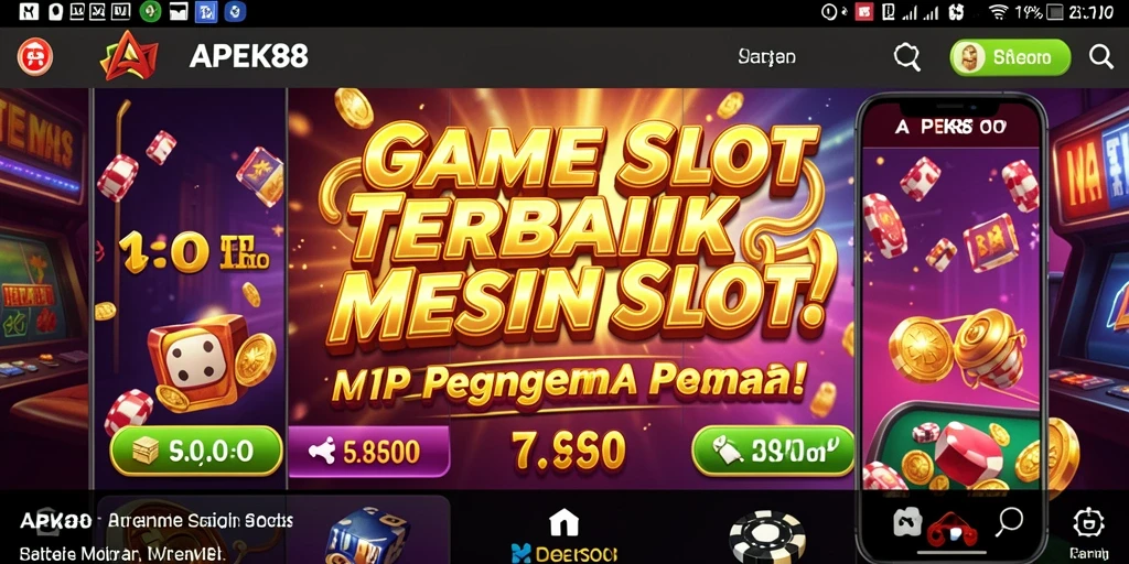 Screenshot gameplay APEK88 menampilkan keseruan permainan Slot yang menarik.