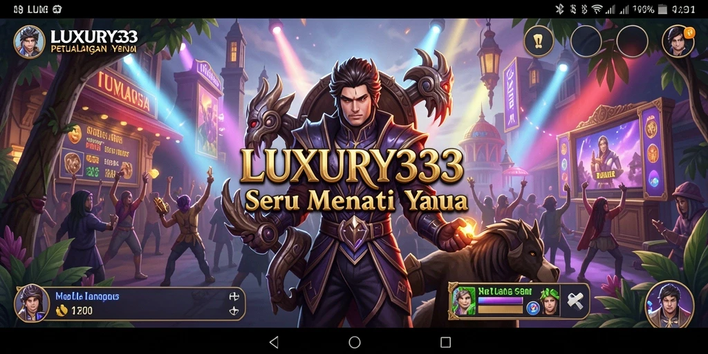 Tampilan gameplay LUXURY333 yang seru dan penuh tantangan.