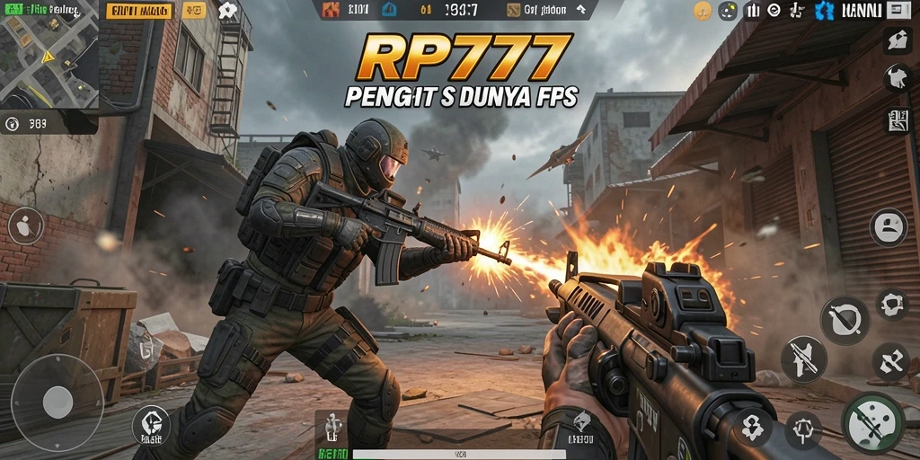 Gameplay seru di RP777 dengan aksi tembak-menembak yang mendebarkan.
